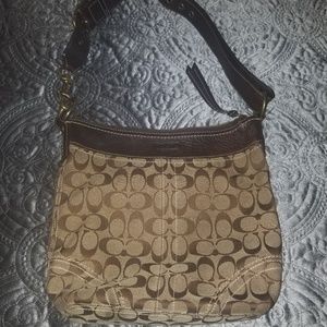 Coach Signature Leather handbag (original)